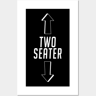 two seater only black edition Posters and Art